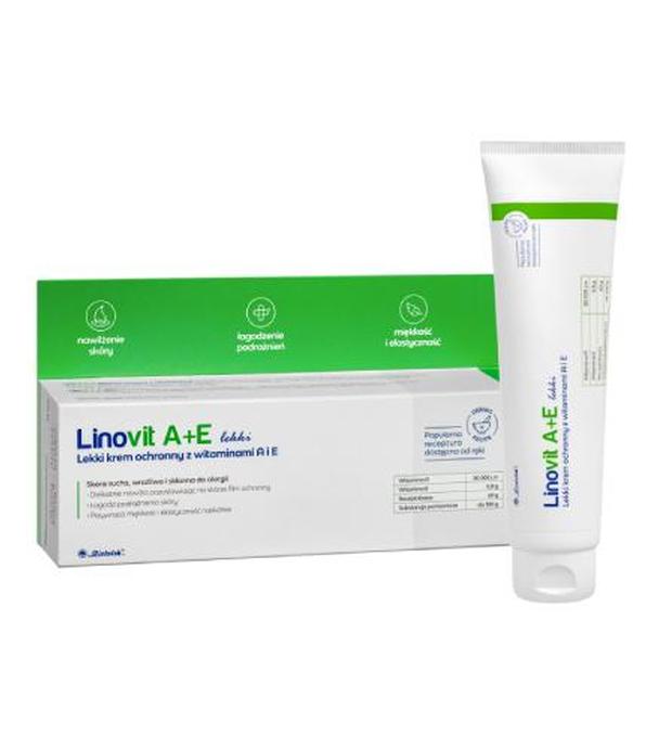 Linovit A+E Lekki krem ochronny, 80 g