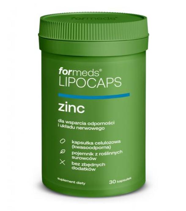 LIPOCAPS zinc, 30 kapsułek