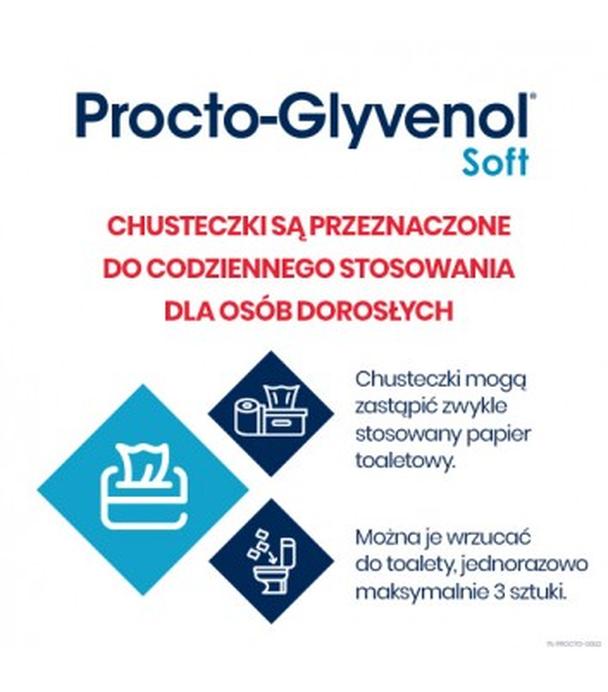 PROCTO-GLYVENOL SOFT Nawilżane chusteczki - 30 szt.