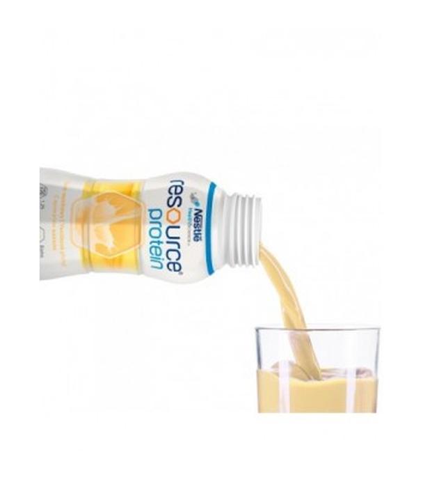 RESOURCE PROTEIN Smak waniliowy, 4 x 200 ml. Produkt odżywczy w płynie