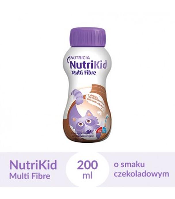 NUTRIKID MULTI FIBRE Smak czekoladowy, 200 ml