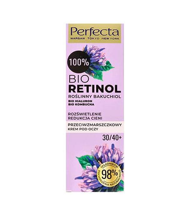 Perfecta Bioretinol Przeciwzmarszczkowy krem pod oczy 30/40+ - 15 ml - cena, opinie, właściwości - ważny do 2024-09-30