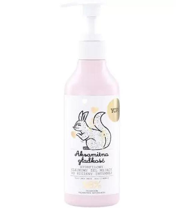 Yope Aksamitna Gładkość hydrofilowy olejkowy żel myjący do higieny intymnej, 250 ml