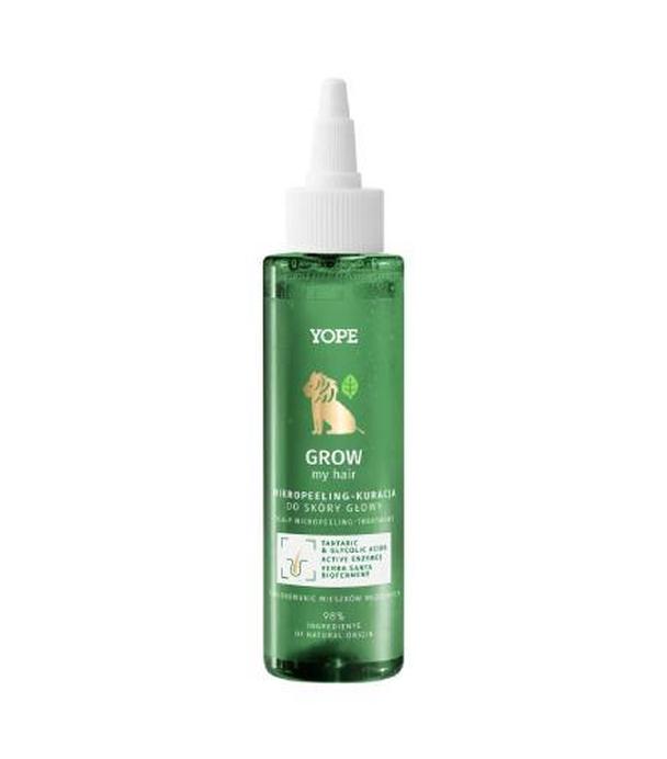 Yope Grow My Hair Mikropeeling-kuracja do skóry głowy, 115 ml