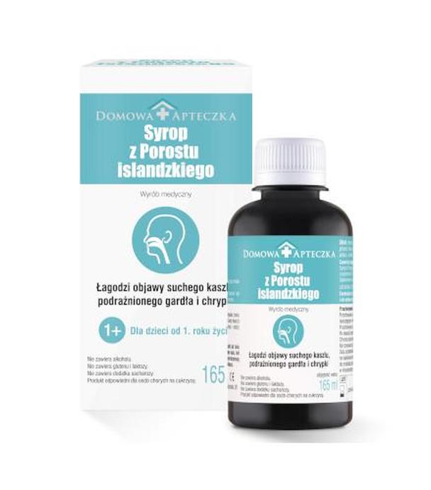 DOMOWA APTECZKA Syrop z porostu islandzkiego, 165 ml