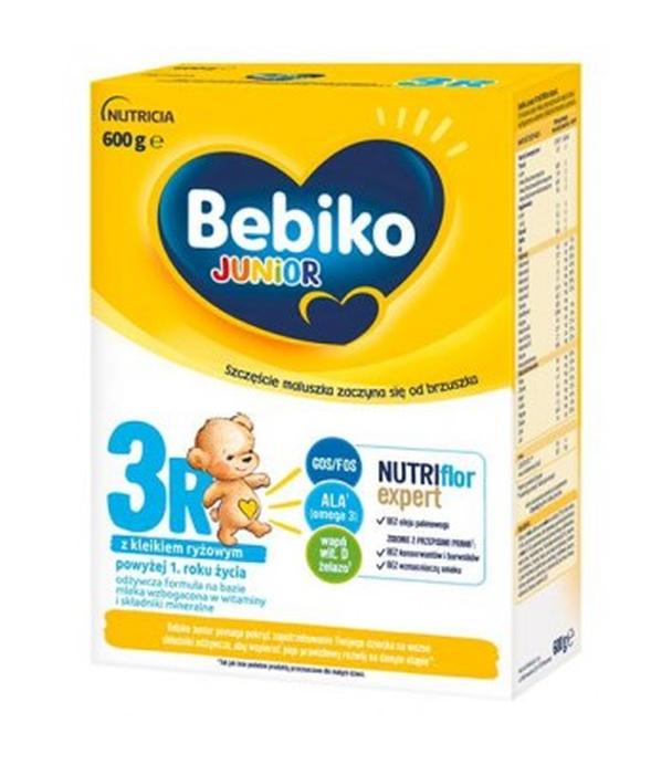Bebiko Junior 3R Nutriflor Expert z kleikiem ryżowym powyżej 1. roku życia, 600 g