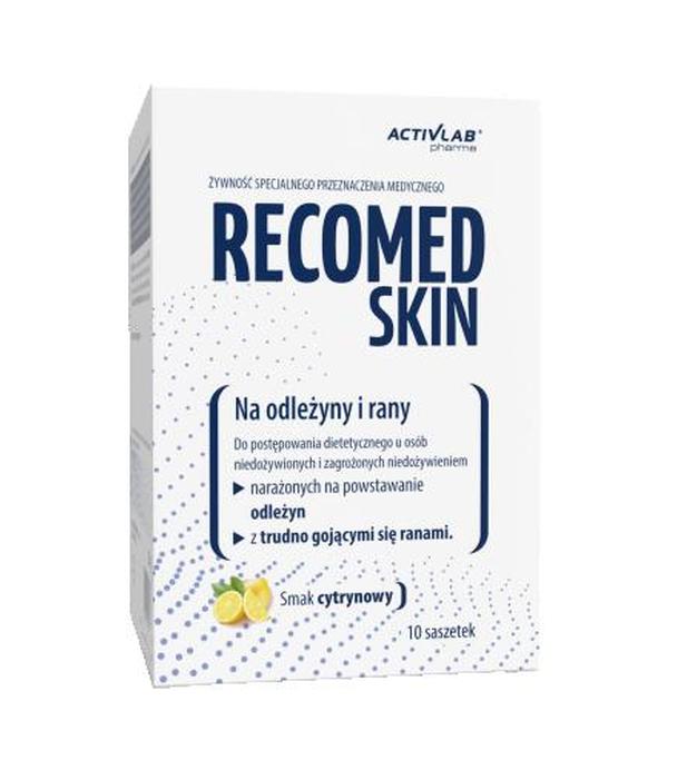 Recomed Skin smak cytrynowy, 10 x 25 g