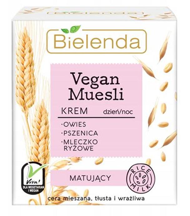 Bielenda Vegan muesli Krem matujący - 50 ml - cena, opinie, wskazania - 1020157 - uszkodzone opakowanie