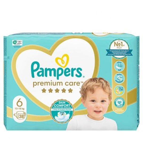 Pampers Pieluchy Premium Care rozmiar 6, 38 sztuk pieluszek
