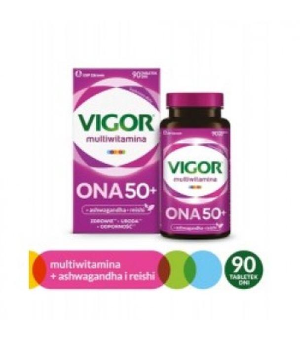 Vigor Multiwitamina Ona 50+, 90 tabletek