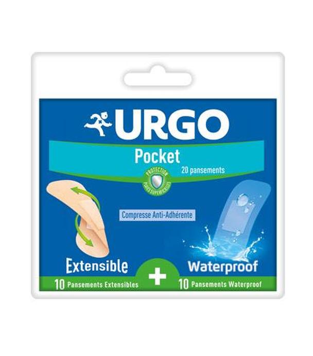 URGO Pocket Opatrunek do ochrony ran powierzchniowych, 20 sztuk