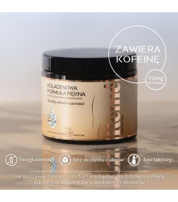 REME KOLAGENOWA FORMUŁA PIĘKNA Caffe latte o smaku waniliowym, 150 g - ważny do 2025-09-14