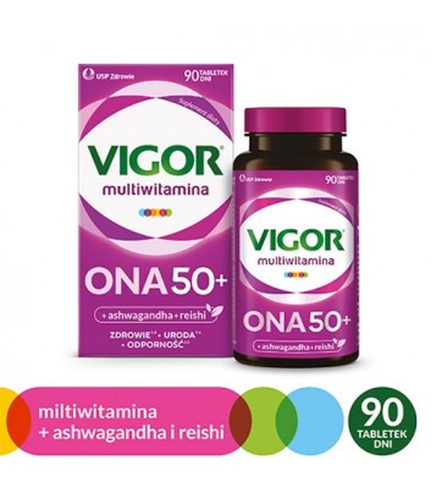 Vigor Multiwitamina Ona 50+, 90 tabletek