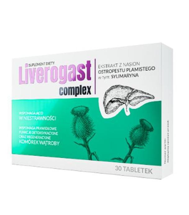 Liverogast Complex, 30 tabletek