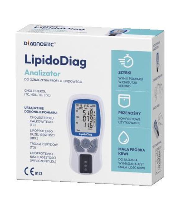 LipidoDiag Analizator do oznaczenia profilu lipidowego, 1 sztuka