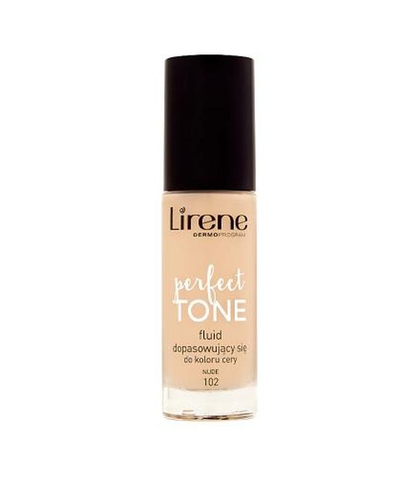 Lirene Perfect Tone Fluid dopasowujący się do koloru cery Nude 102 chłodny, 30 ml, cena, opinie, właściwości
