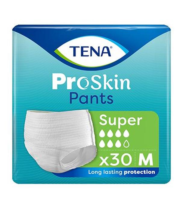 Tena Pants ProSkin Super majtki chłonne M, 30 sztuk