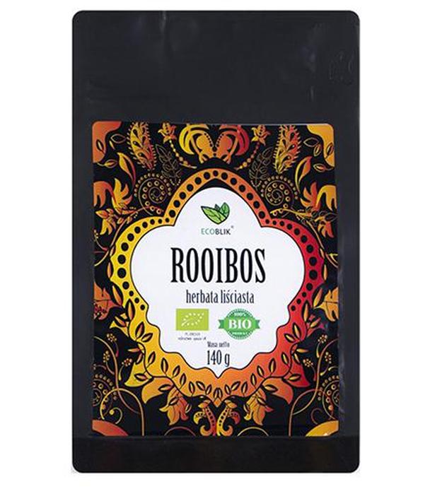 Ecoblik Herbata ROOIBOS luz EKO, 140 g, cena, opinie, stosowanie