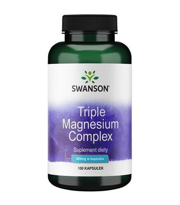 SWANSON Triple Magnesium Complex - 100 kaps.