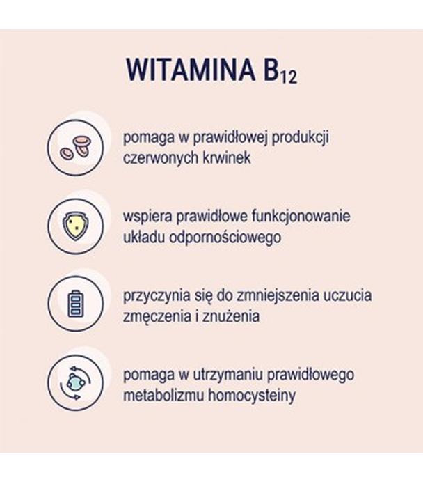 Naturell Witamina B12 Forte, 120 tabletek do żucia