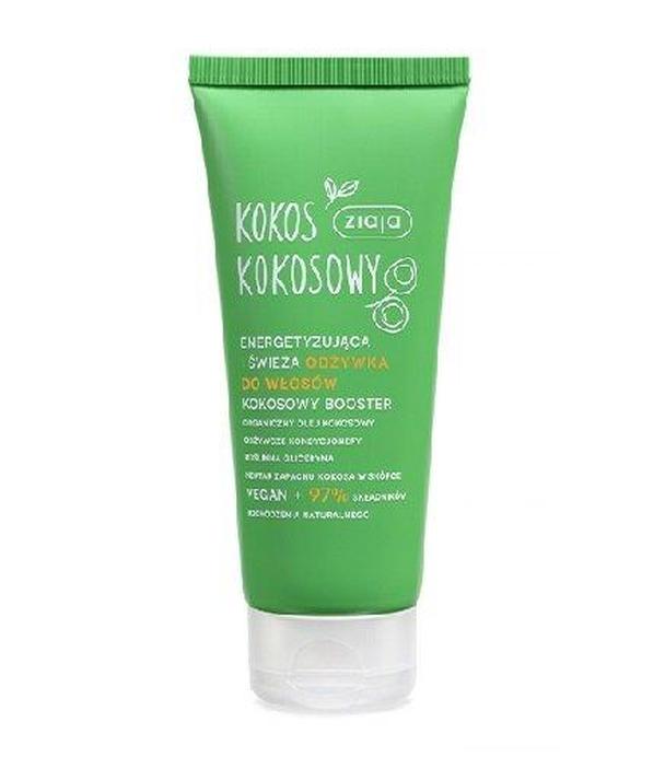 Ziaja Kokos Kokosowy Odżywka do włosów energetyzująca i świeża, 100 ml