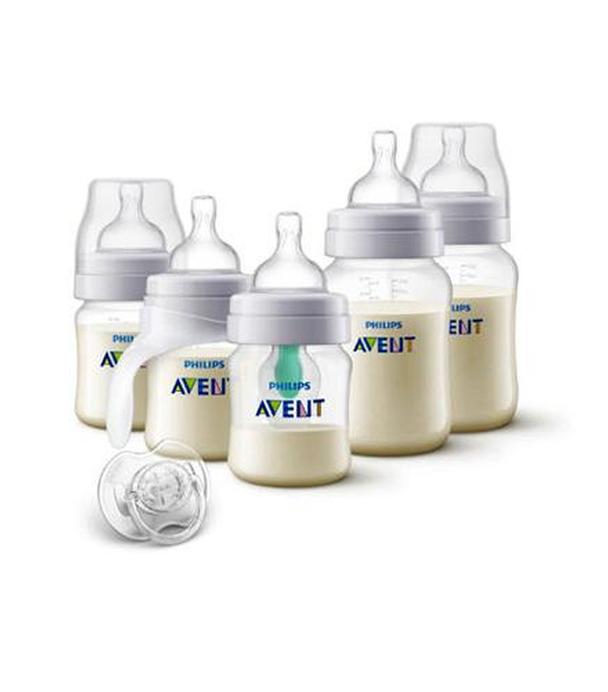 Avent Anti-colic Zestaw butelek ze smoczkiem 0 m+ SCD808/01- 1 zestaw - cena, opinie, właściwości