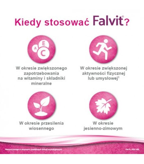 Falvit, tabletki, 60 + 10 sztuk