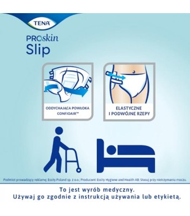 TENA Slip ProSkin Super XL, pieluchomajtki, 28 sztuk