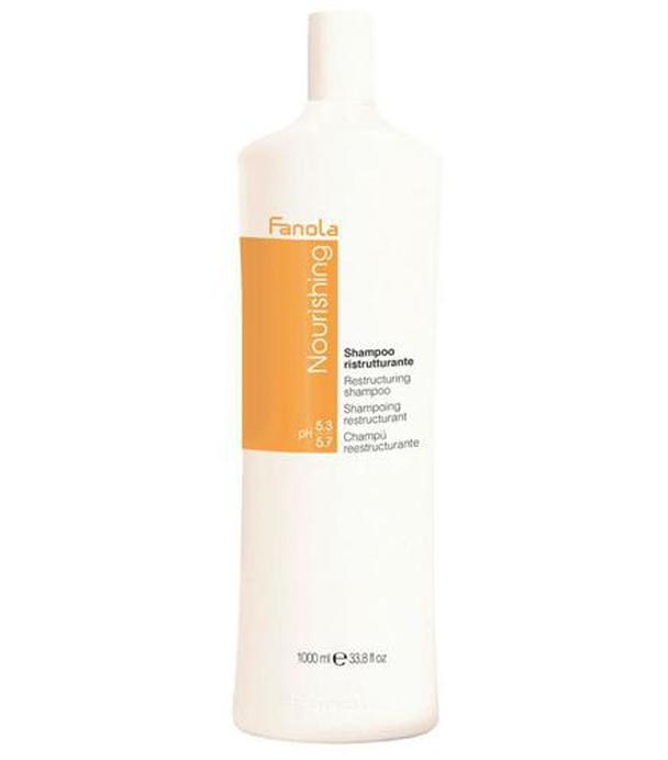 Fanola Nourishing Restructuring Shampoo Szampon do włosów suchych i łamliwych - 1000 ml - cena, opinie, właściwości