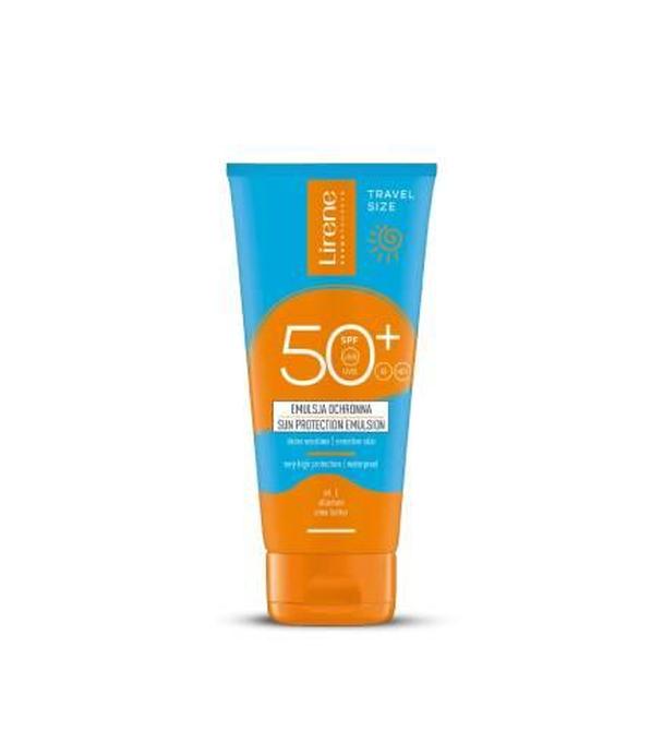 Lirene, Emulsja ochronna SPF 50+ travel size, 90 ml