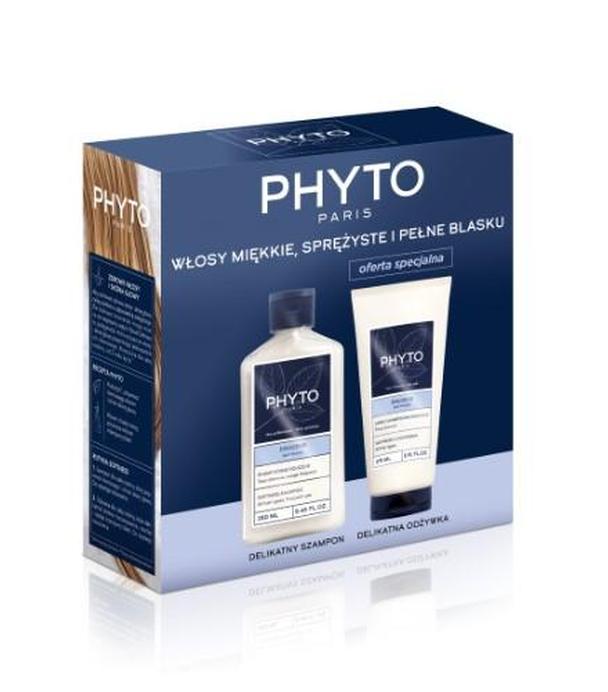 PHYTO ZESTAW SOFTNESS Szampon, 250 ml, Odżywka, 175 ml
