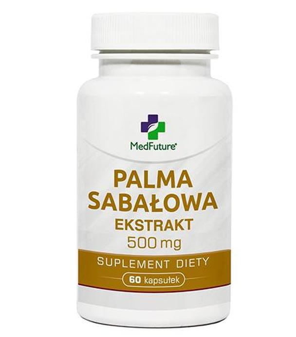 MedFuture Palma Sabałowa ekstrakt 500 mg, 60 kaps., cena, wskazania, właściwości