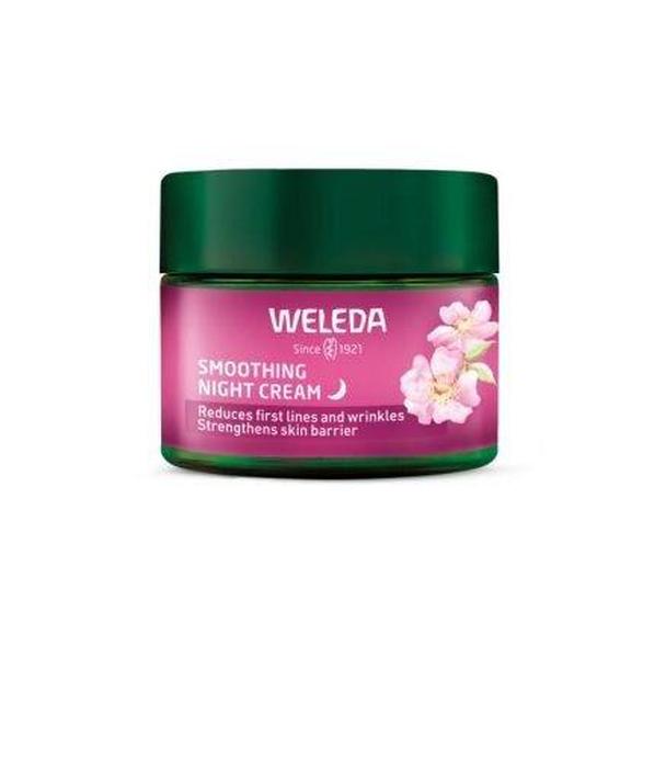 Weleda Krem wygładzający na noc z dziką różą i białą herbatą, 40 ml