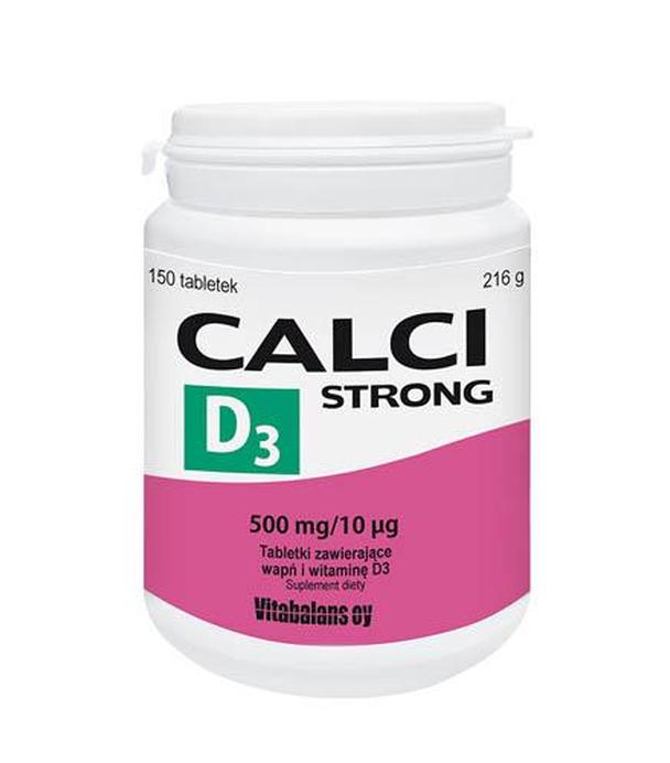 CALCI STRONG D3 - 150 tabl.