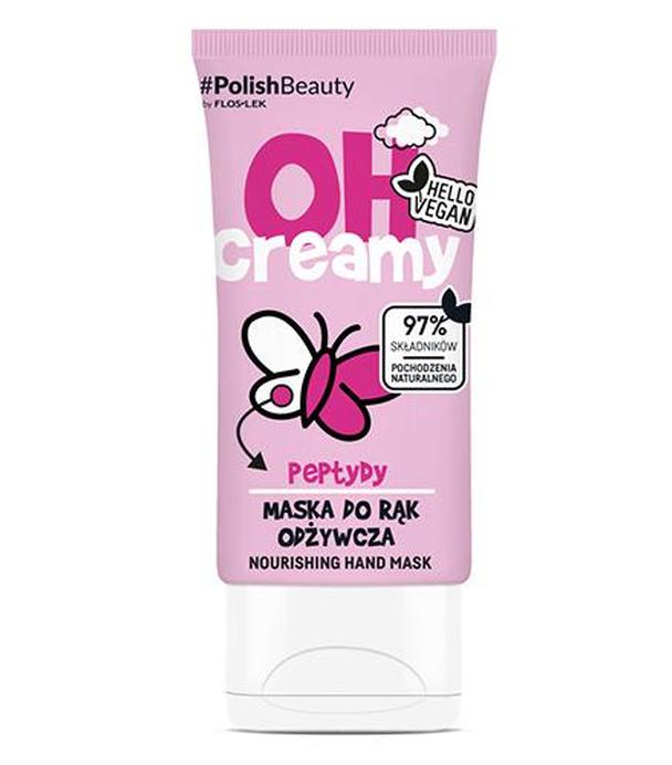 Floslek Oh Creamy Peptydy Maska do rąk odżywcza, 50 ml