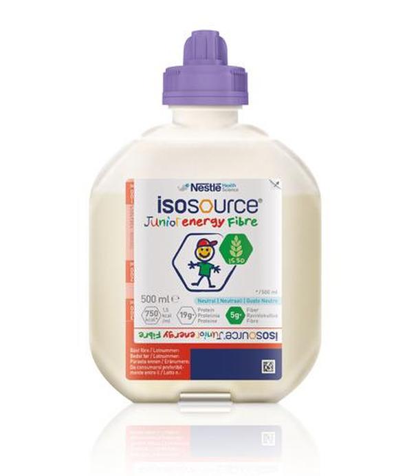 Isosource Junior Energy Fibre - 500 ml Żywność specjalnego przeznaczenia medycznego - cena, opinie, skład