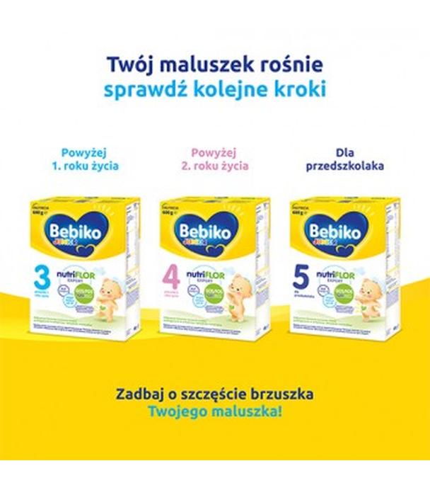 Bebiko 2 Nutriflor Expert, mleko następne dla niemowląt powyżej 6. miesiąca życia, 600 g
