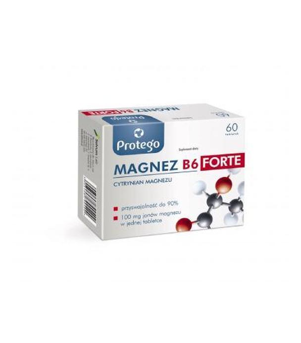 Protego Magnez B6 Forte, 60 tabletek