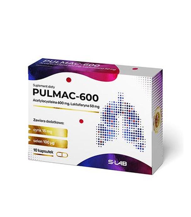 Pulmac-600, 10 kapsułek