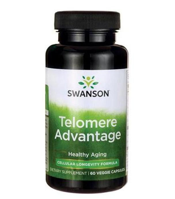 Swanson Telomere Advantage - 60 kaps. - cena, opinie, właściwości
