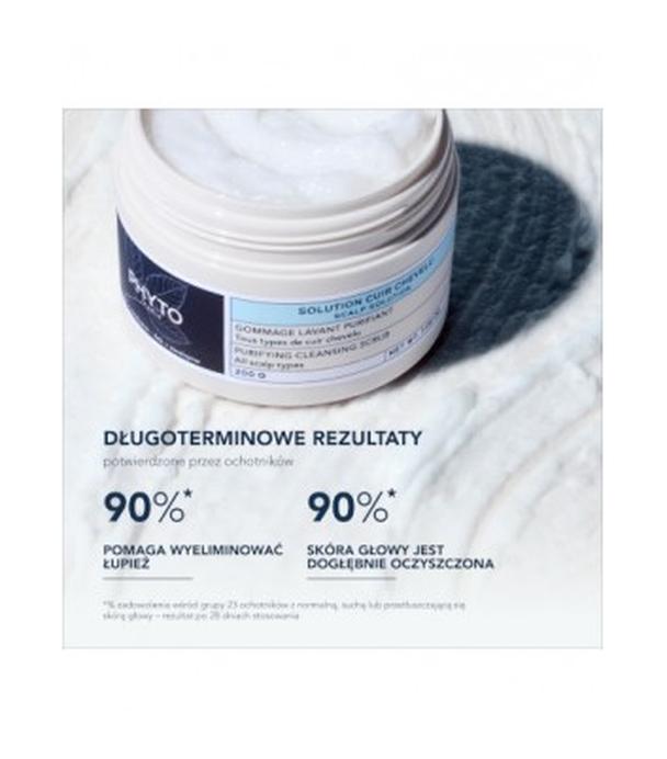 Phyto Solution Cuir Chevelu Scalp Solution Oczyszczający peeling myjący do skóry głowy, 200 g