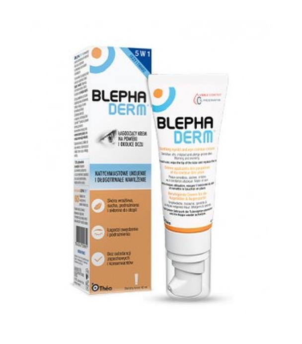 Blephaderm Krem na powieki i okolice oczu łagodzący, 40 ml