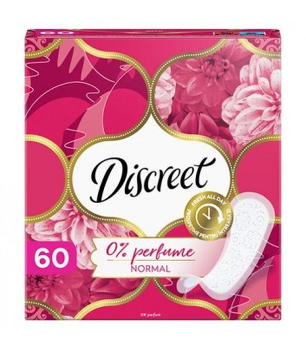 Discreet 0% Perfume Normal Wkładki higieniczne, 60 sztuk