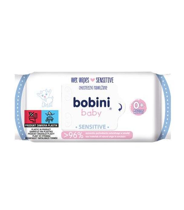 BOBINI Baby Chusteczki nawilżane sensitiv 60 szt.