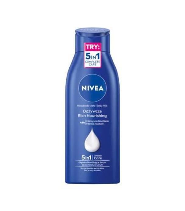Nivea Odżywcze mleczko do ciała, 250 ml