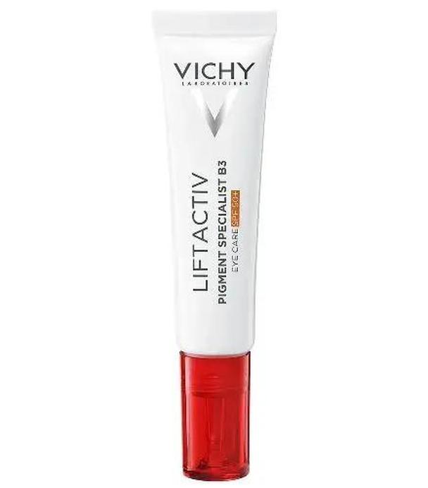 Vichy Liftactive Pigment Specialist B3, krem pod oczy, SPF 50+, 15 ml