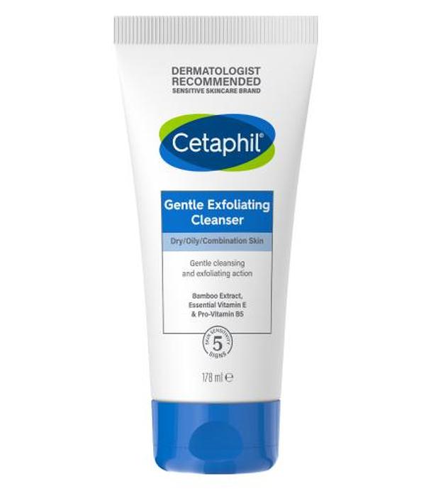 Cetaphil Delikatny żel oczyszczający z peelingiem do twarzy, 178 ml