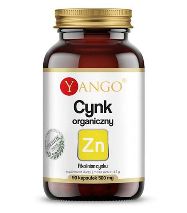 Yango Cynk organiczny, 90 kaps. cena, opinie, skład