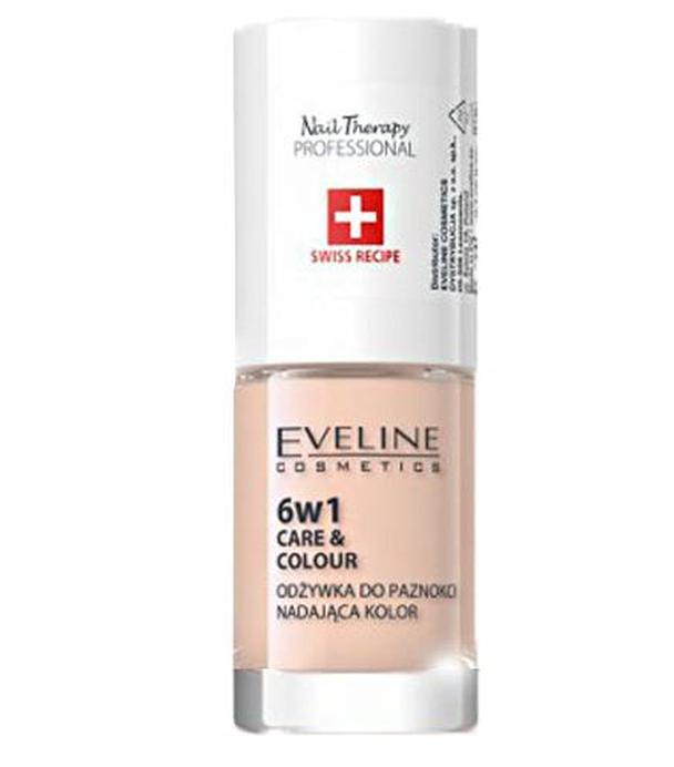 Eveline Cosmetics Skoncentrowana Odżywka do paznokci 6w1 nadająca kolor Nude - 5 ml - cena, opinie, właściwości