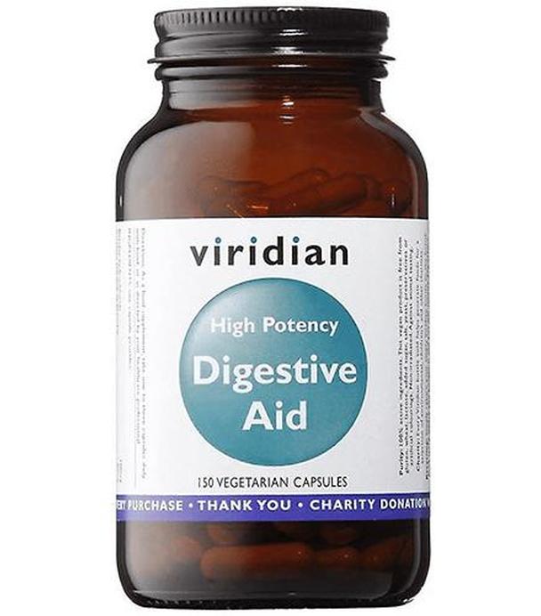 Viridian Digestive Aid Formula - 150 kaps. - cena, opnie, stosowanie